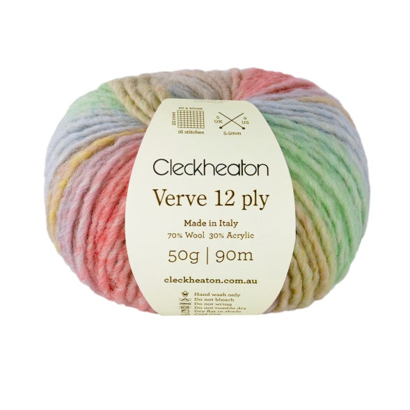 Cleckheaton Verve 12 Ply.