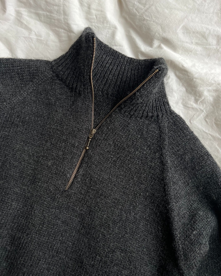 Zipper Sweater Light Men's Petite Knit