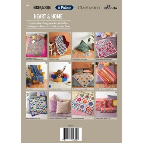 Patons Book 371 Heart & Home.