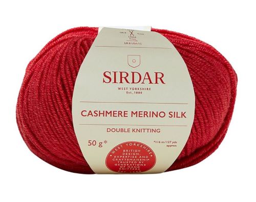 Sirdar 8 Ply Cashmere, Merino and Silk.