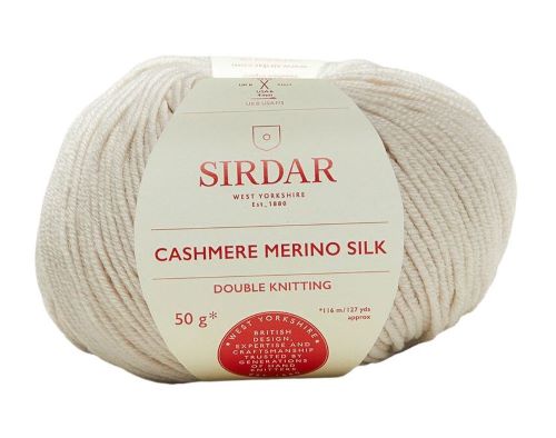 Sirdar 8 Ply Cashmere, Merino and Silk.
