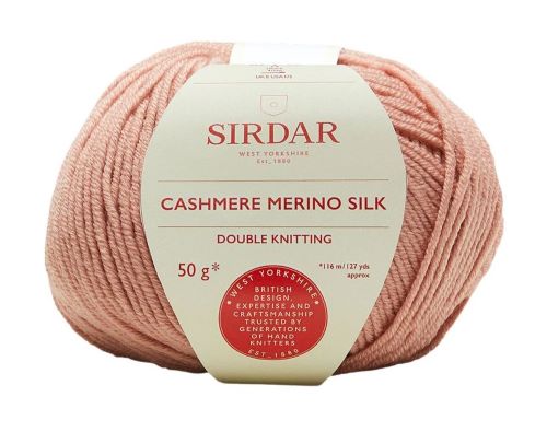 Sirdar 8 Ply Cashmere, Merino and Silk.