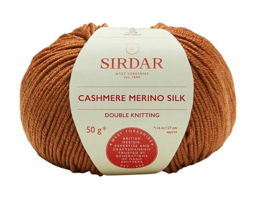 Sirdar 8 Ply Cashmere, Merino and Silk.
