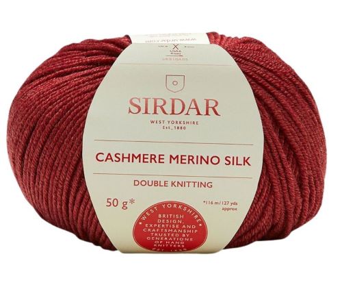 Sirdar 8 Ply Cashmere, Merino and Silk.