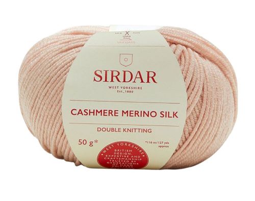 Sirdar 8 Ply Cashmere, Merino and Silk.