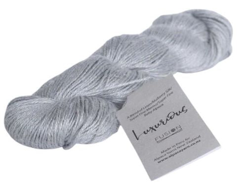 Luxurious Fusion Linen, Silk, Merino and Alpaca 4 Ply.