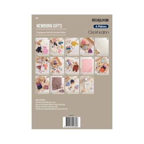 Patons Book 368 Newborn Gifts.