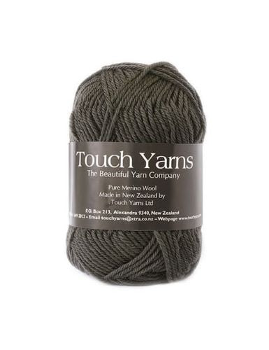 Touch Yarns Pure Merino 8 Ply.