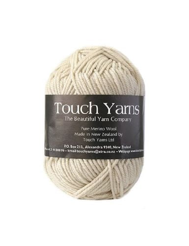 Touch Yarns Pure Merino 8 Ply.