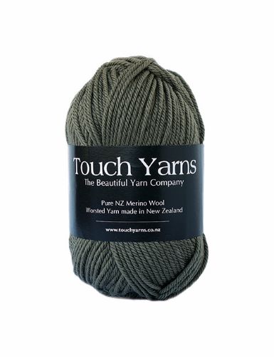Touch Yarns Pure Merino 8 Ply.