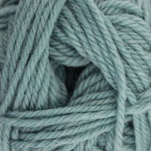 A close up of Broadway Purely Wool DK 8 Ply yarn in shade aqua