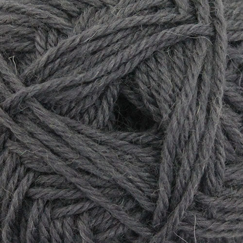 A close up of grey Broadway Purely Wool DK 8 Ply yarn