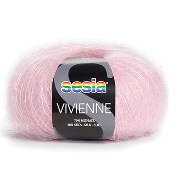 Sesia Vivienne Silk Mohair Lace 4 Ply.