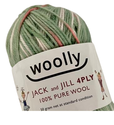~Woolly Jack and Jill 4 Ply