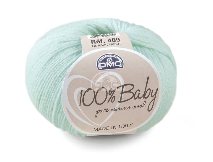 DMC 100% Baby Merino 4 Ply.