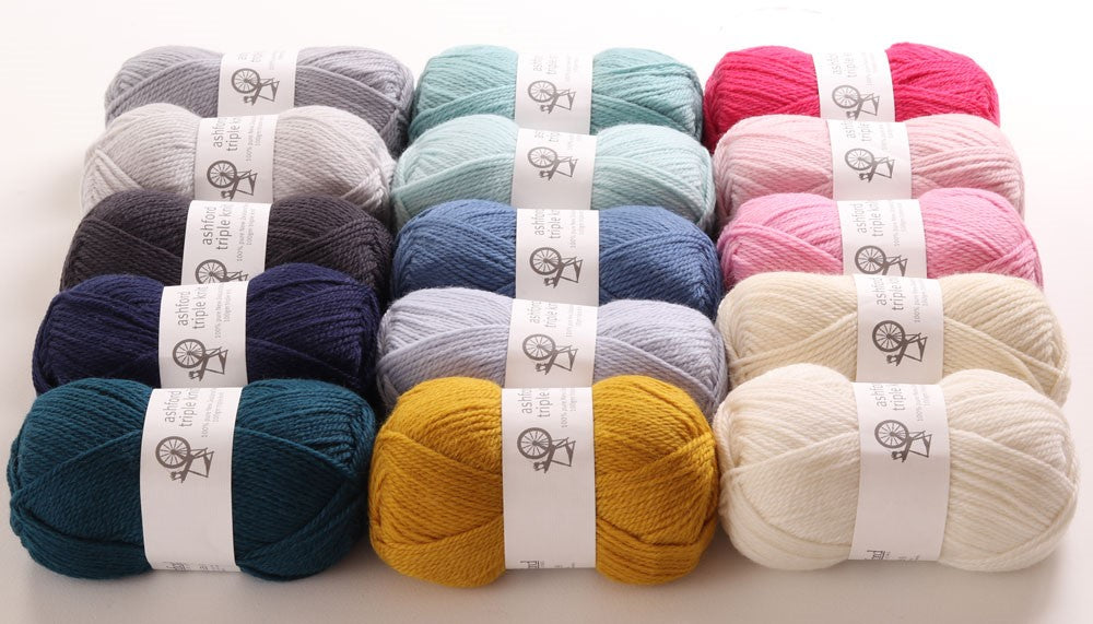Ashford Triple Knit 12 Ply.