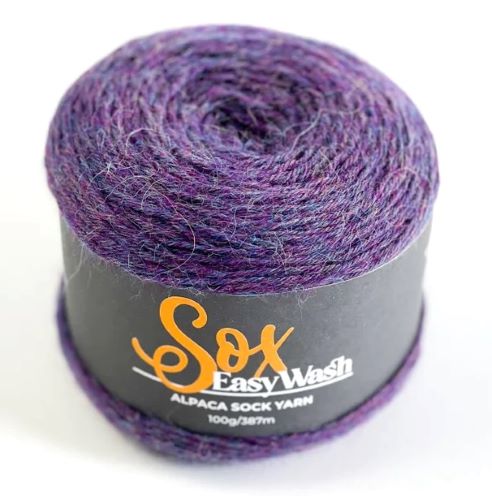 Alpaca Yarns Sox 4 Ply Alpaca Sock Yarn.