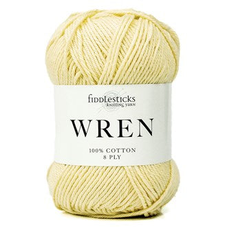Fiddlesticks Wren 8 Ply Cotton.