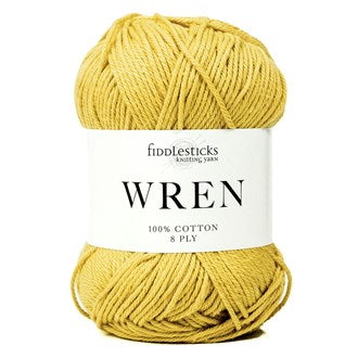 Fiddlesticks Wren 8 Ply Cotton.