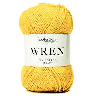 Fiddlesticks Wren 8 Ply Cotton.