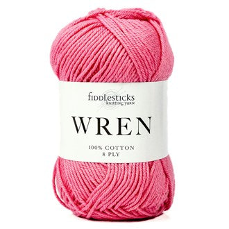 Fiddlesticks Wren 8 Ply Cotton.