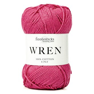 Fiddlesticks Wren 8 Ply Cotton.