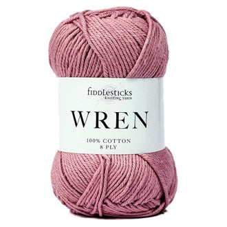 Fiddlesticks Wren 8 Ply Cotton.