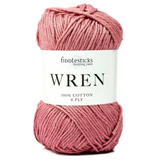 Fiddlesticks Wren 8 Ply Cotton.