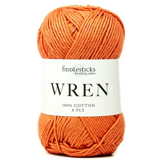 Fiddlesticks Wren 8 Ply Cotton.