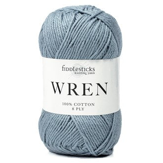 Fiddlesticks Wren 8 Ply Cotton.