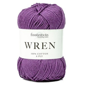 Fiddlesticks Wren 8 Ply Cotton.