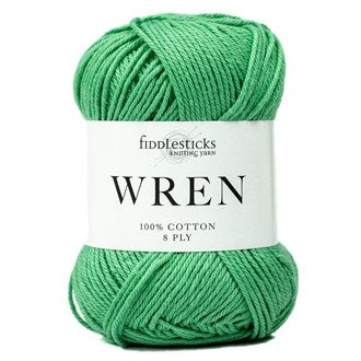 Fiddlesticks Wren 8 Ply Cotton.